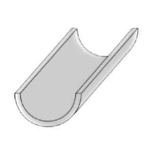 Half Round Drains
